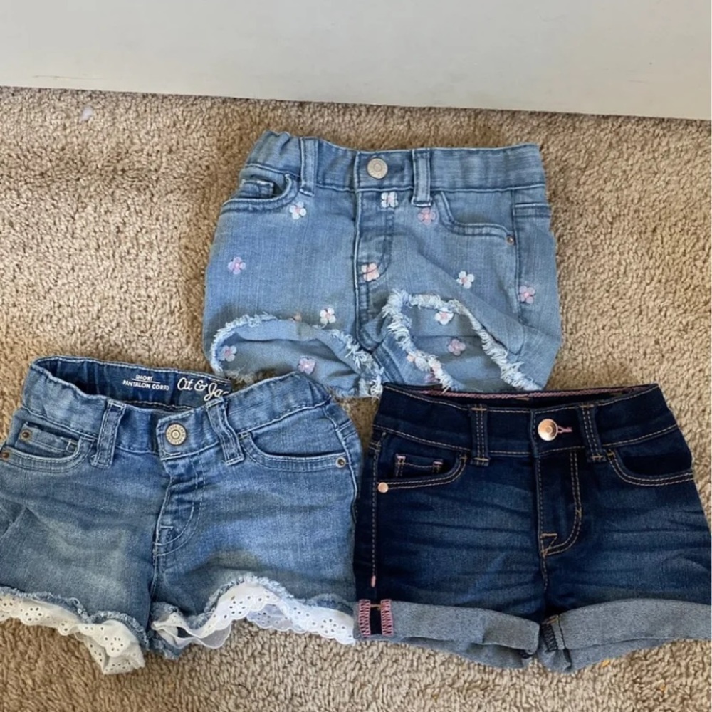 Baby girl shorts bundle